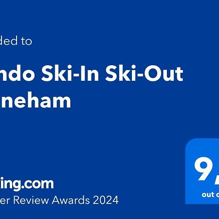 Condo Ski-In Ski-Out Stoneham Extérieur photo