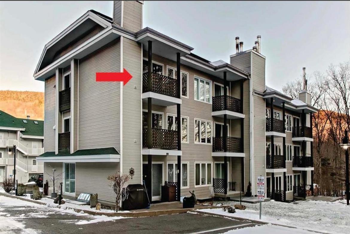 Condo Ski-In Ski-Out Stoneham Extérieur photo
